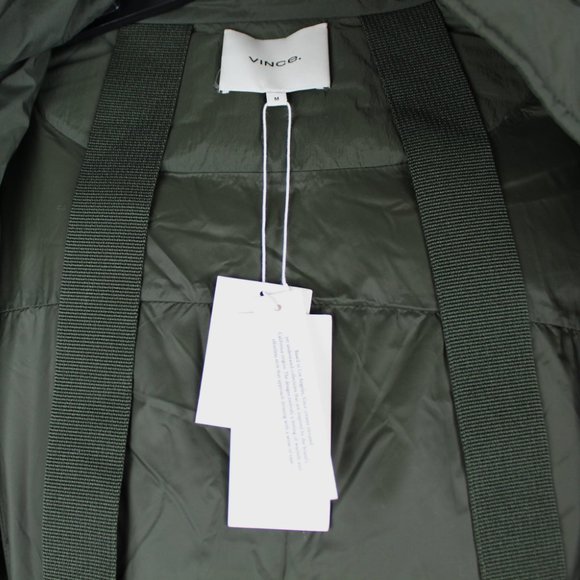 NWT Vince Hooded Down Coat Jacket | Luxe Down-Fill Winter Jacket - Picture 6 of 12